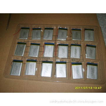 3.7V Lithium Polymer Battery 1250mAh